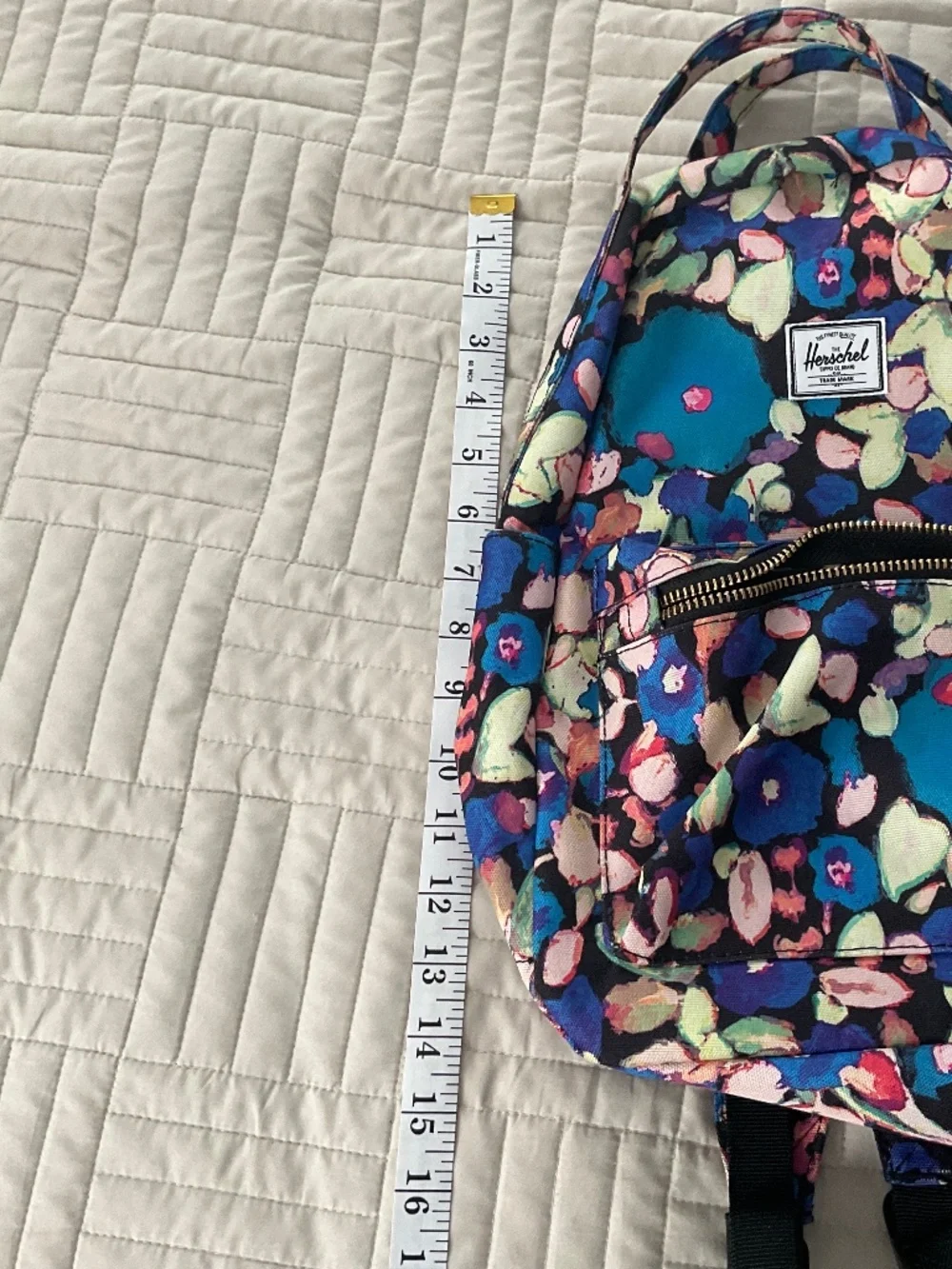 Herschel floral backpack